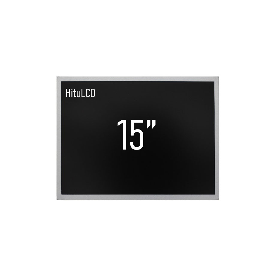 15 Inch 1000nits High Brightness Industrial LCD Display