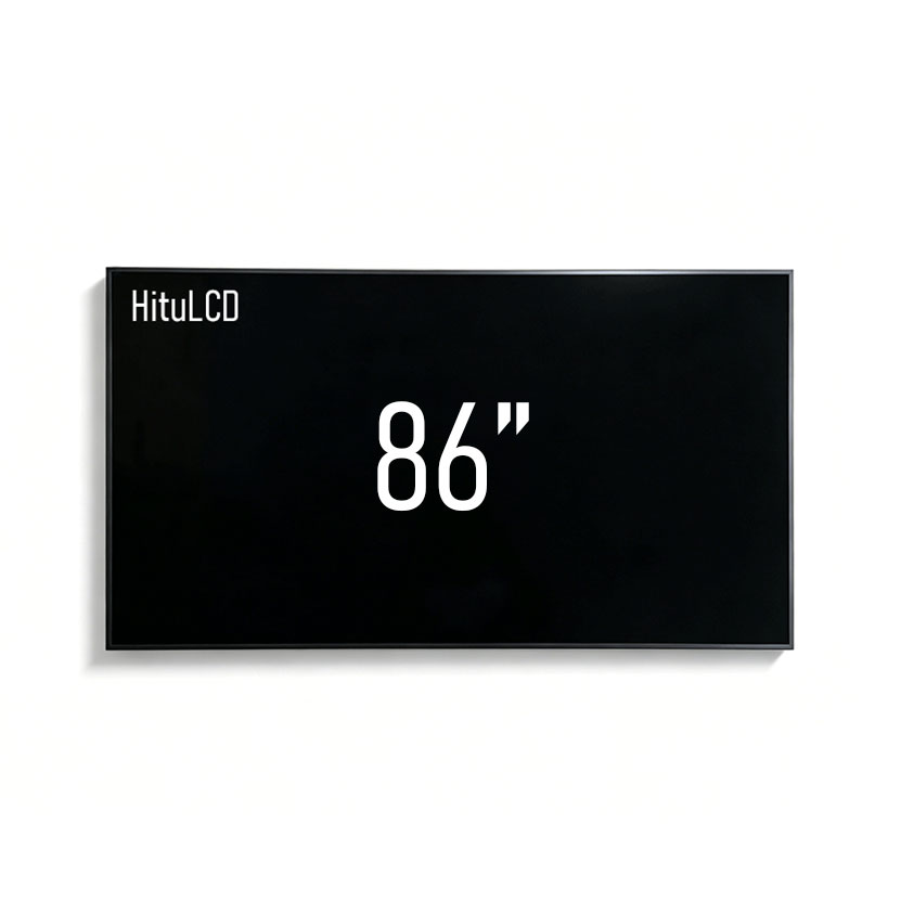 86 Inch 1500nits High Brightness LCD Screen for Outdoor Embedded