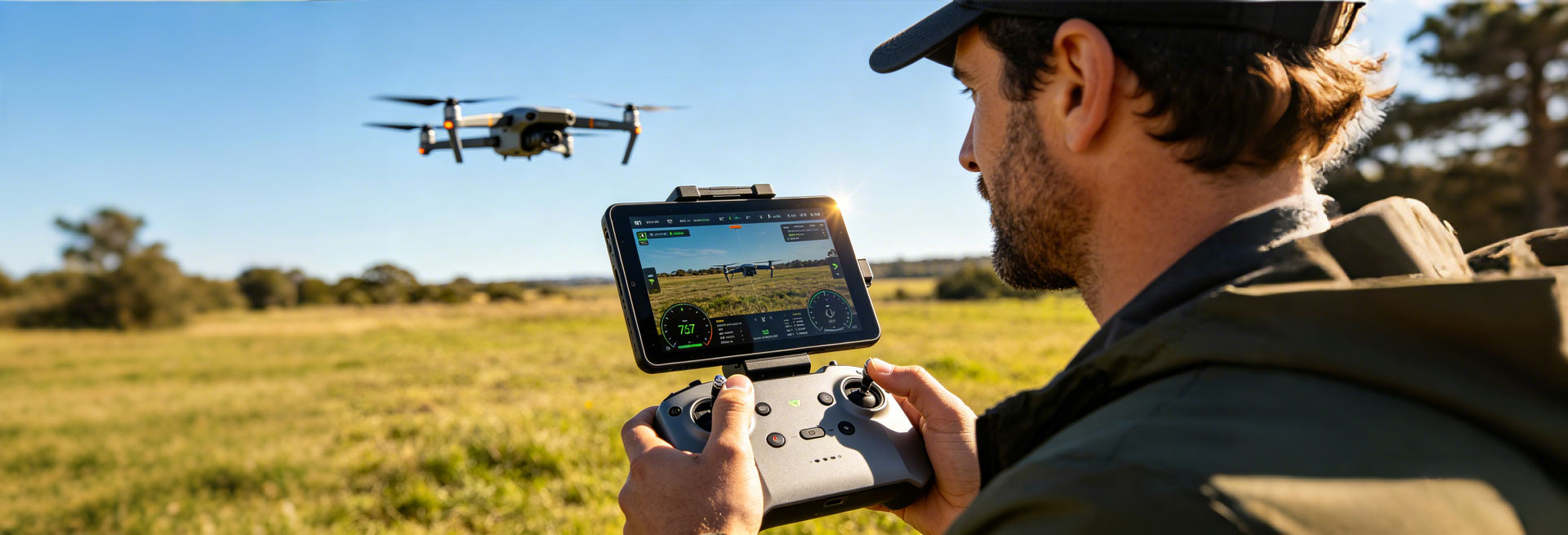 7 Inch High Brightness LCD Screen Integrated Application In Drones