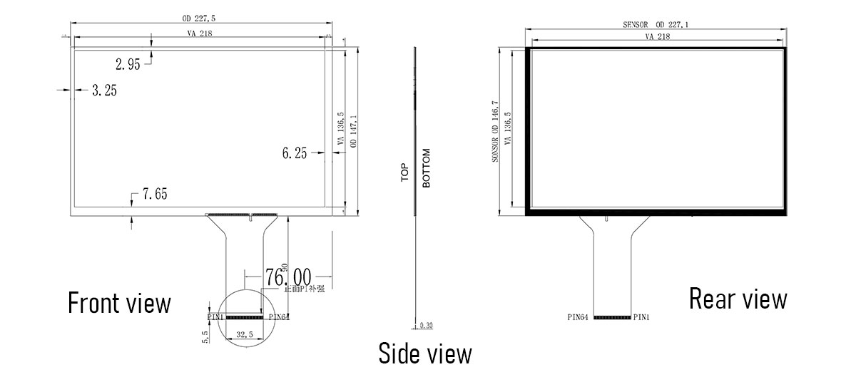10 10.1 inch touchscreen