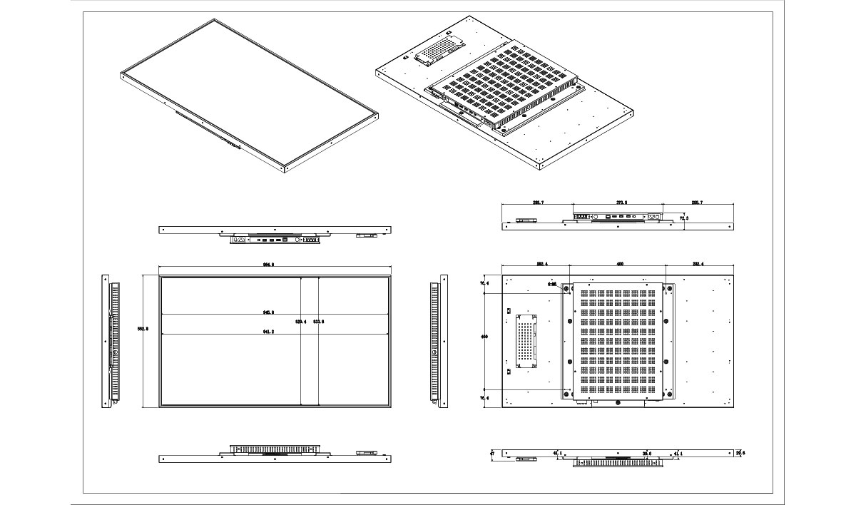 43-inch-open-frame-display-Specifications 43-inch-open-frame-display-Specifications